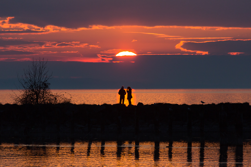 Sonnenuntergang am See