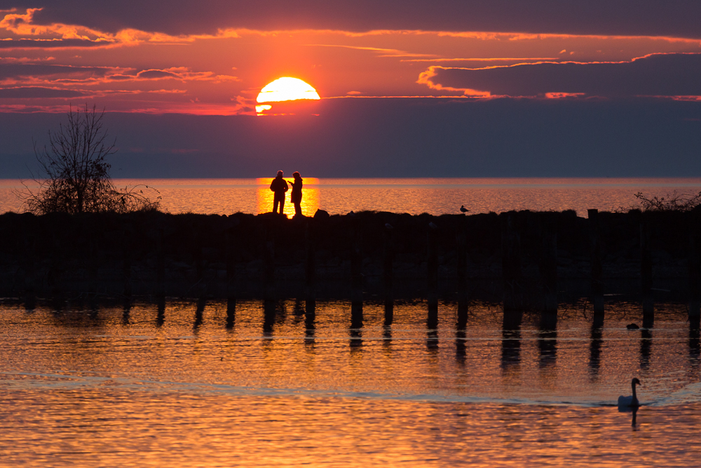 Sonnenuntergang am See