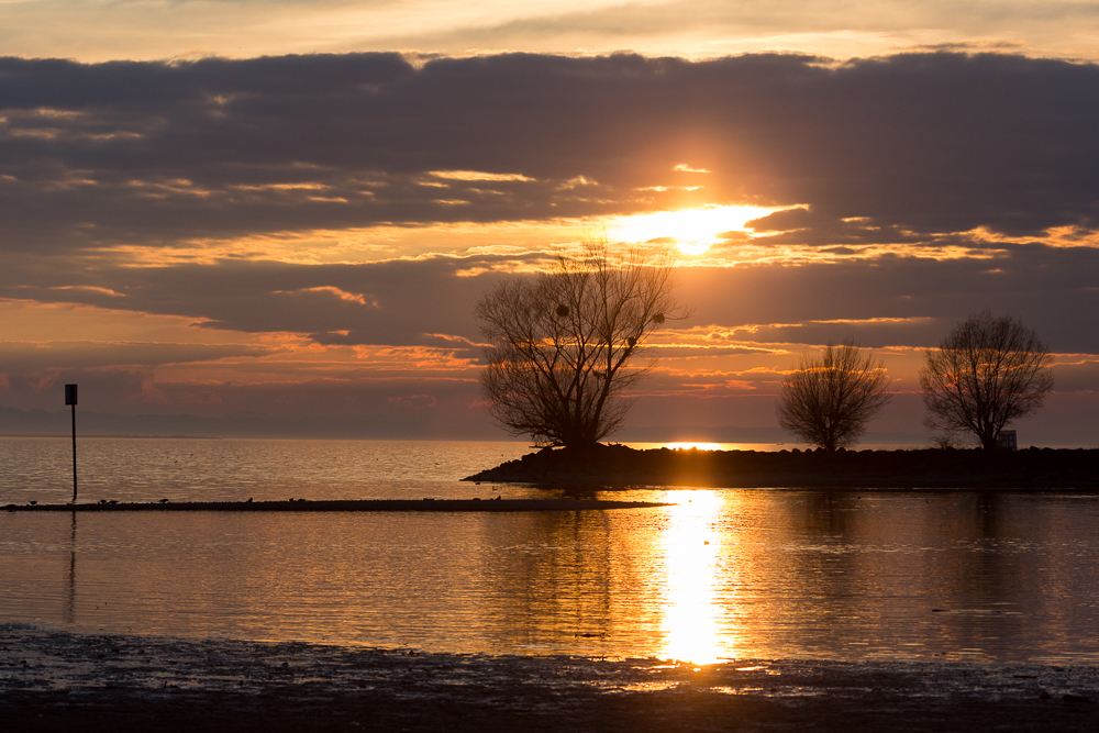 Sonnenuntergang am See