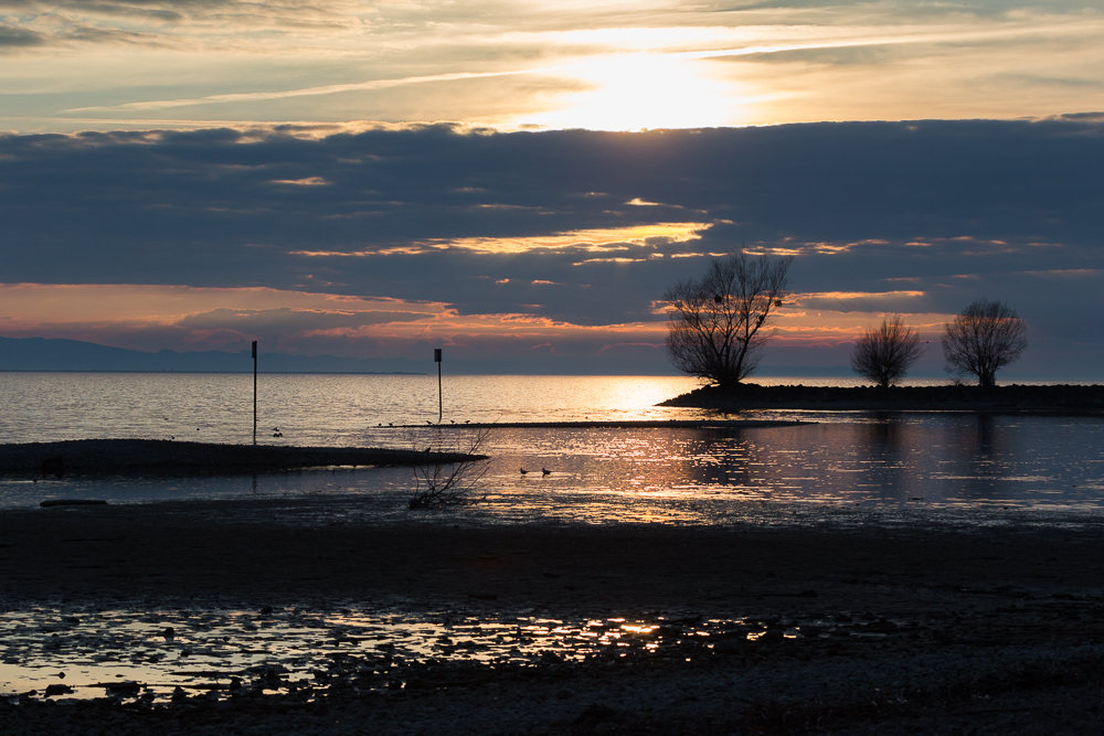 Sonnenuntergang am See