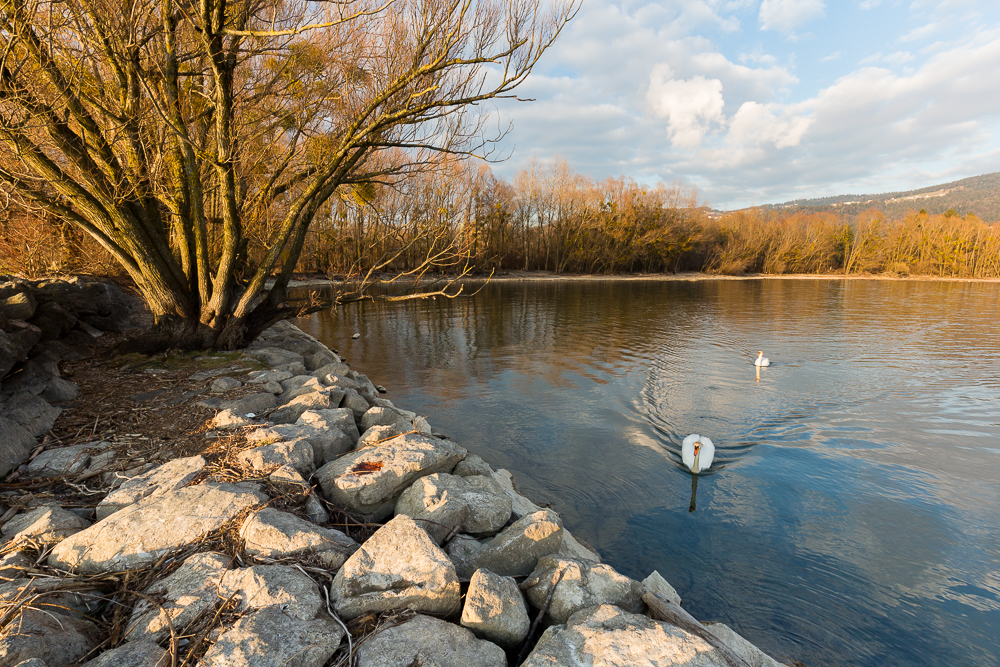 Sonnenuntergang am See