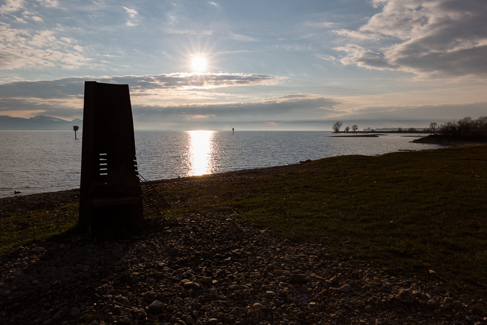 Sonnenuntergang am See