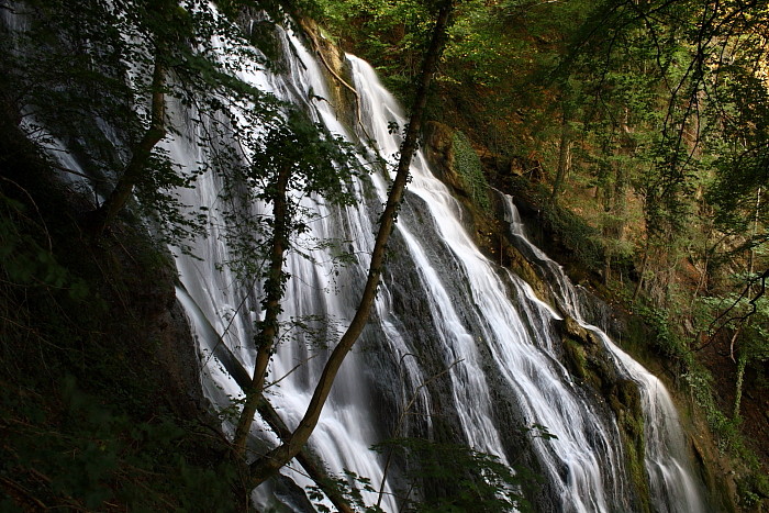 Montjolawasserfall in Thüringen