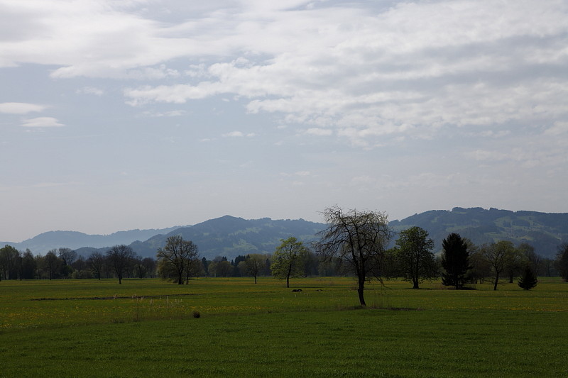 Schau ins Land im April 1